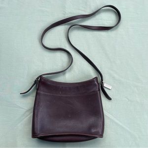 Coach Vintage Mambo Hobo Dark brown leather shoulder bag